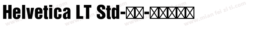 Helvetica LT Std-普通字体转换